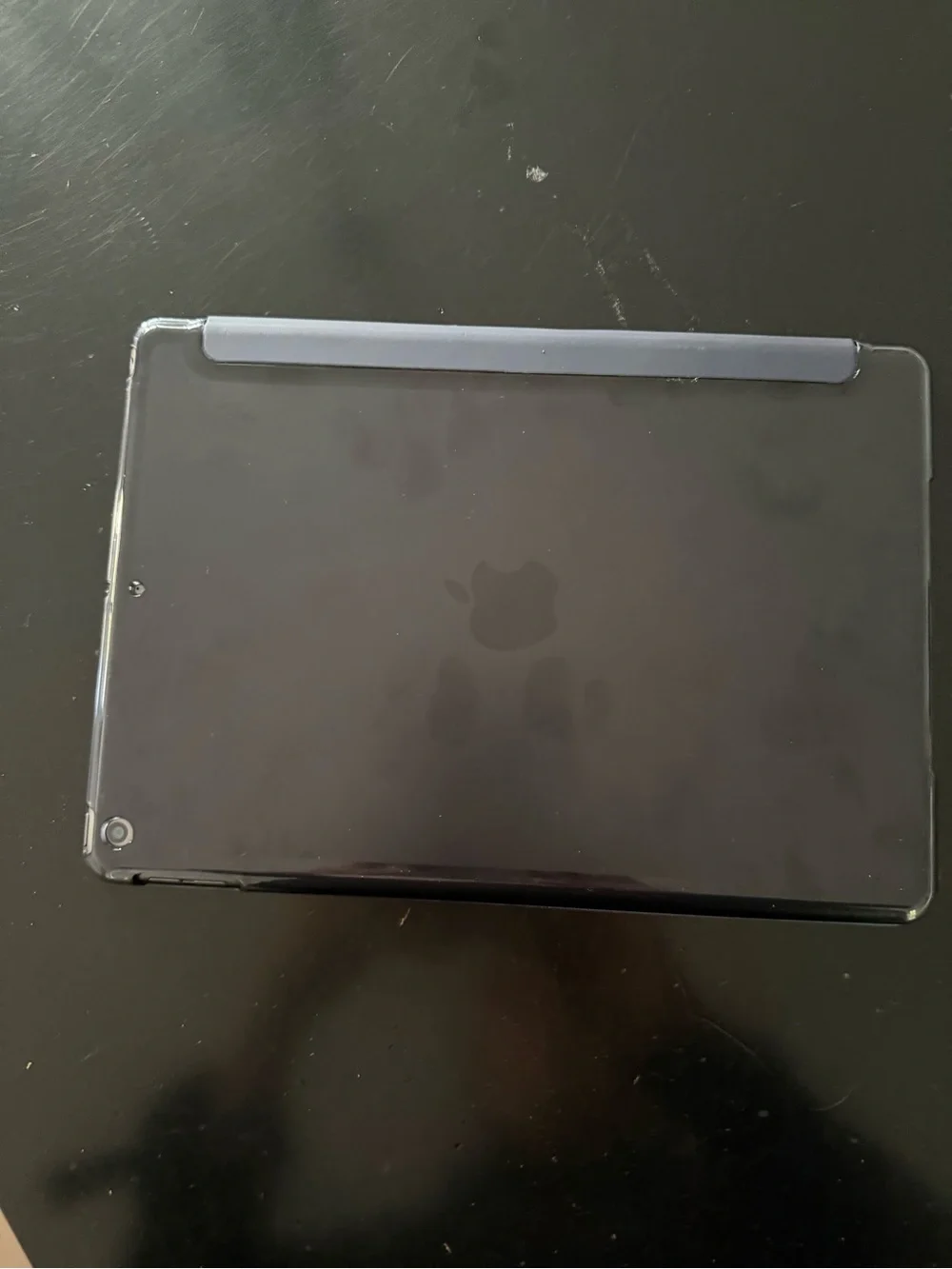Apple ipad showing